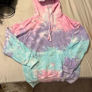 Chicks in the Office Tie-Dye Hoodie Sweatshirt
